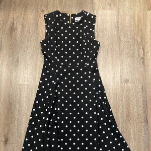 Calvin Klein polka dot dress